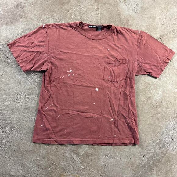 Vintage VTG Stefano Boxy Pocket Tee - Picture 1 of 8